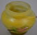 RARE 2.5" X 3" SIGNED GALLE FRENCH CAMEO ART GLASS VASE - 2