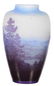 8" X 4.25" SIGNED GALLE FRENCH CAMEO ART GLASS VASE