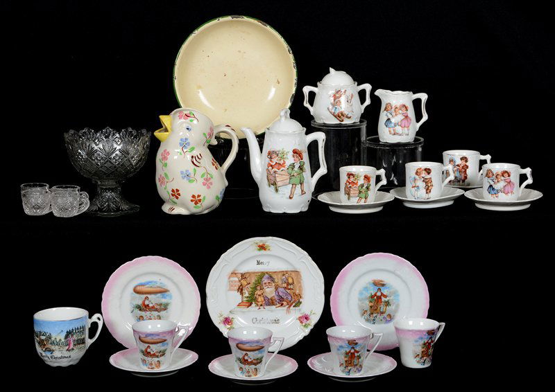 ASSORTED CHILDREN'S CHINA AND GLASS ITEMS INCLUDING (1 of 8)