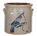 10.5" X 11" SALT GLAZE STONEWARE THREE GALLON CROCK