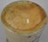 10.5" X 11" SALT GLAZE STONEWARE THREE GALLON CROCK - 3
