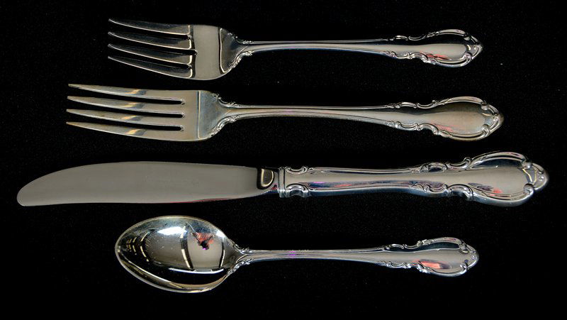 (36) PIECE SET OF TOWLE STERLING FLATWARE (1 of 5)