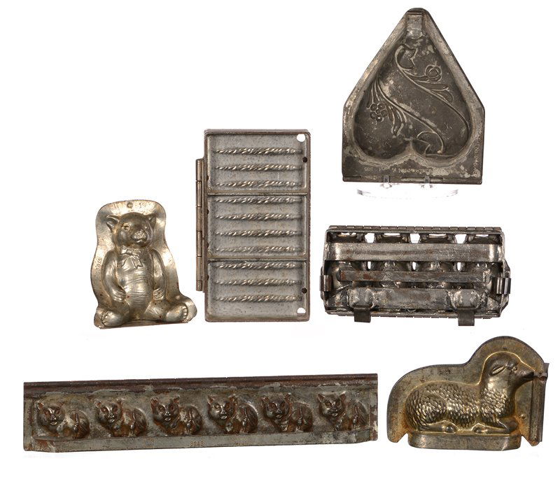 (6) LARGE CHOCOLATE MOLDS INCLUDING (1 of 3)