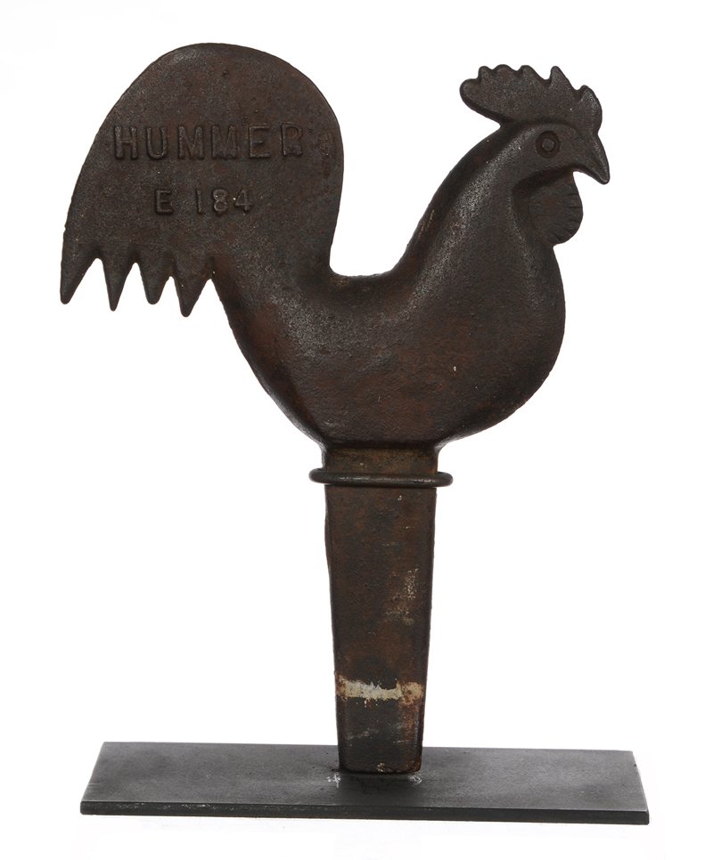 13" X 10" ORIGINAL 19TH CENTURY CAST IRON FIGURAL (1 of 3)