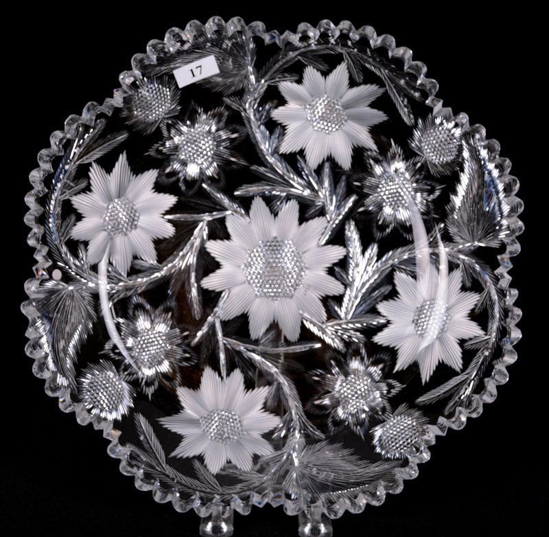 ROUND TRAY - 11.75" - ABCG - SIGNED LIBBEY (1 of 4)