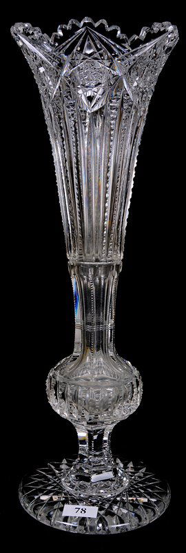 PEDESTAL VASE - 14" - ABCG (1 of 2)