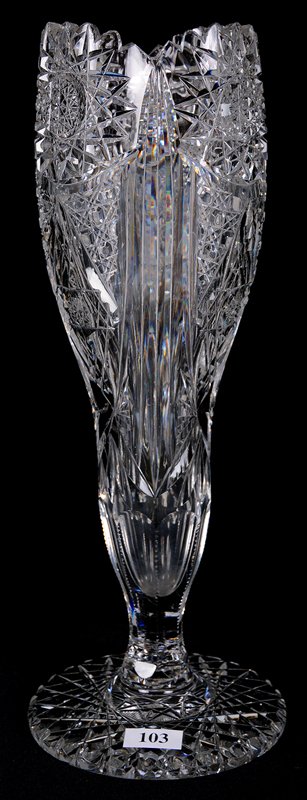 VASE, PEDESTAL - 12.5" - ABCG (1 of 2)