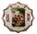 10.5" RSP RIBBON AND JEWEL MOLD TWO-HANDLED CAKE PLATE