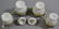 (7) UNMARKED R.S.PRUSSIA MOLD #601 PEDESTAL CREAMERS - 5