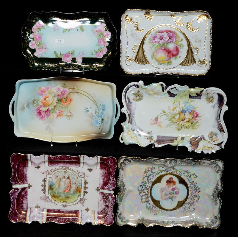 (6) PRUSSIA STYLE DRESSER TRAYS INCLUDING (1 of 6)