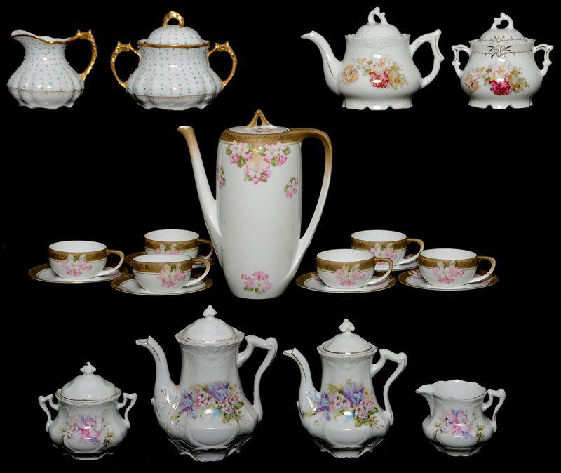 21 PIECE TEA SET ITEMS (1 of 4)