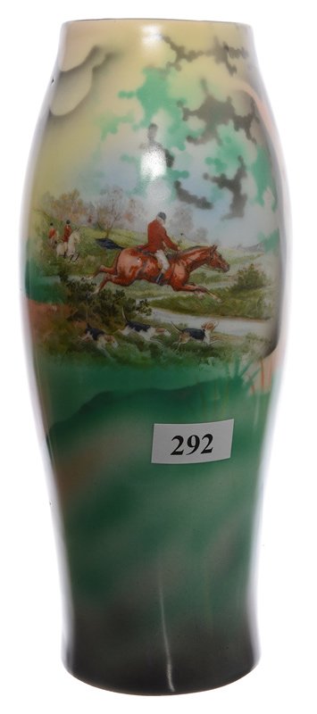 8" PROV SAXE VASE (1 of 2)