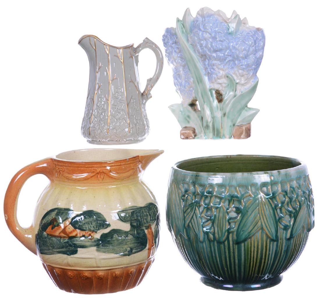 (4) ART POTTERY ITEMS (1 of 9)