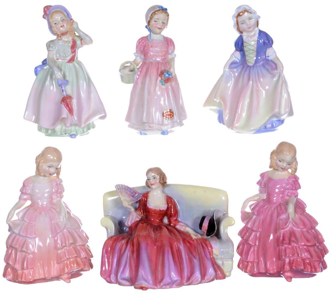 (6) ROYAL DOULTON FIGURINES INCLUDING (1 of 7)