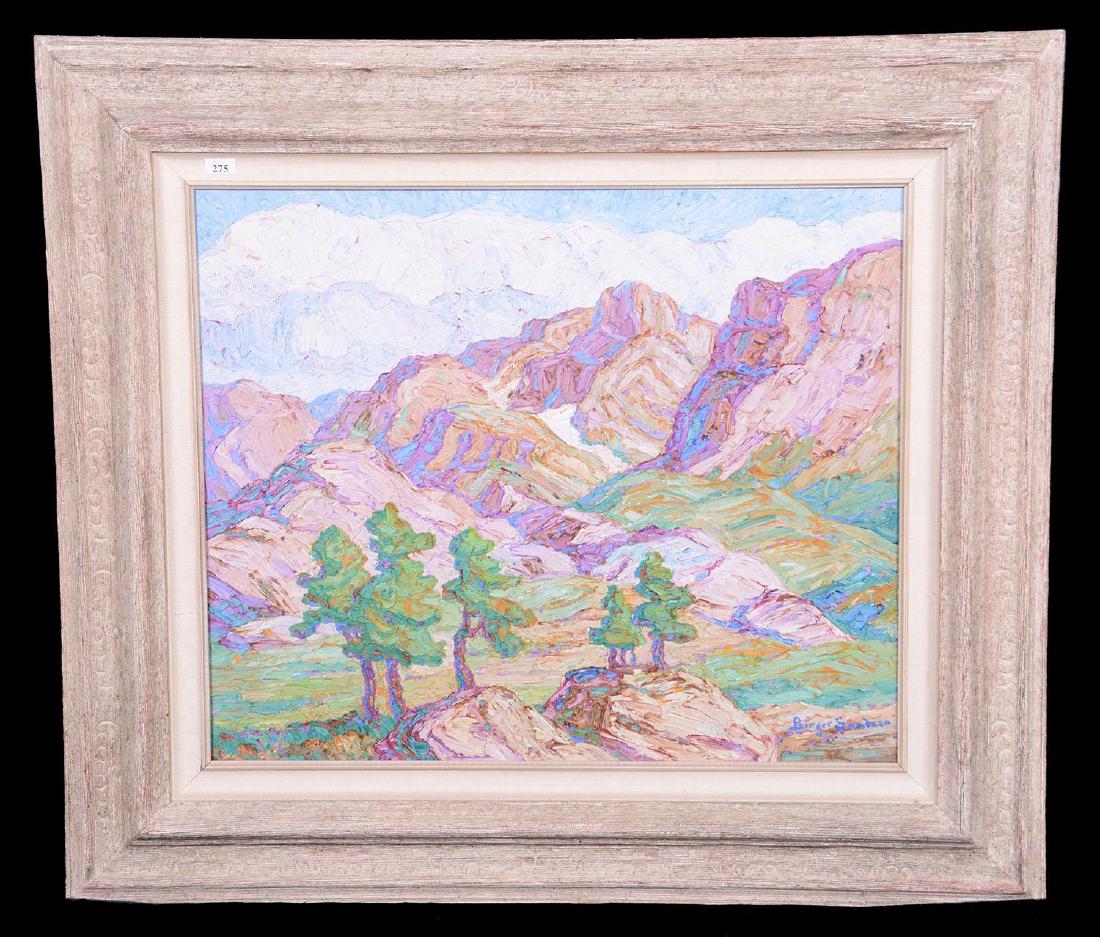 20" X 24" PAINTING - OIL ON CANVAS BY BIRGER SANDZEN (1 of 9)