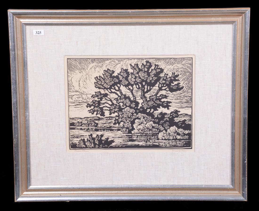 9" X 12" BIRGER SANDZEN LITHOGRAPH (1 of 6)