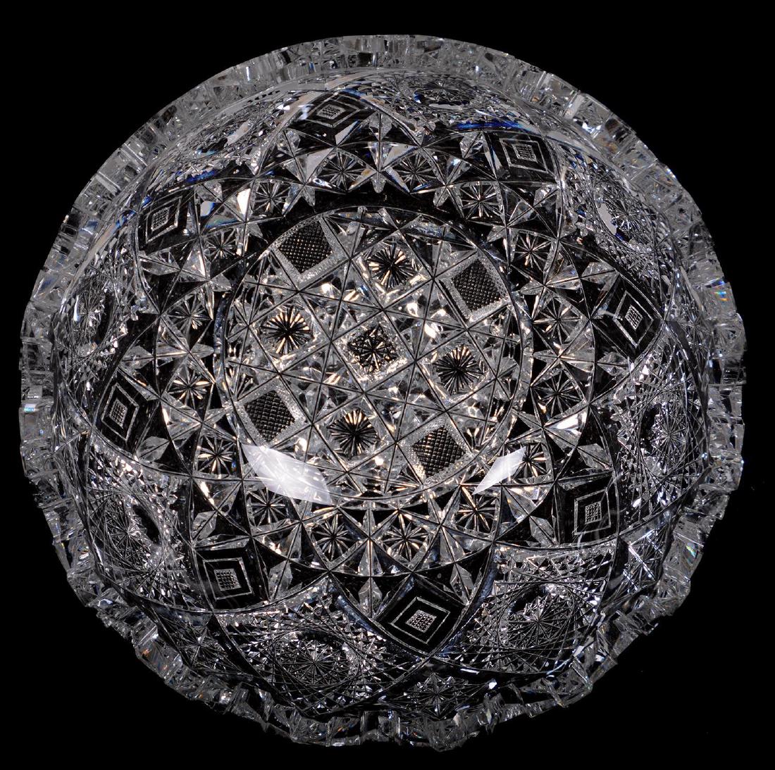 BOWL - 4" X 9.5" - ABCG - SIGNED CLARK PRIMA DONNA (1 of 2)