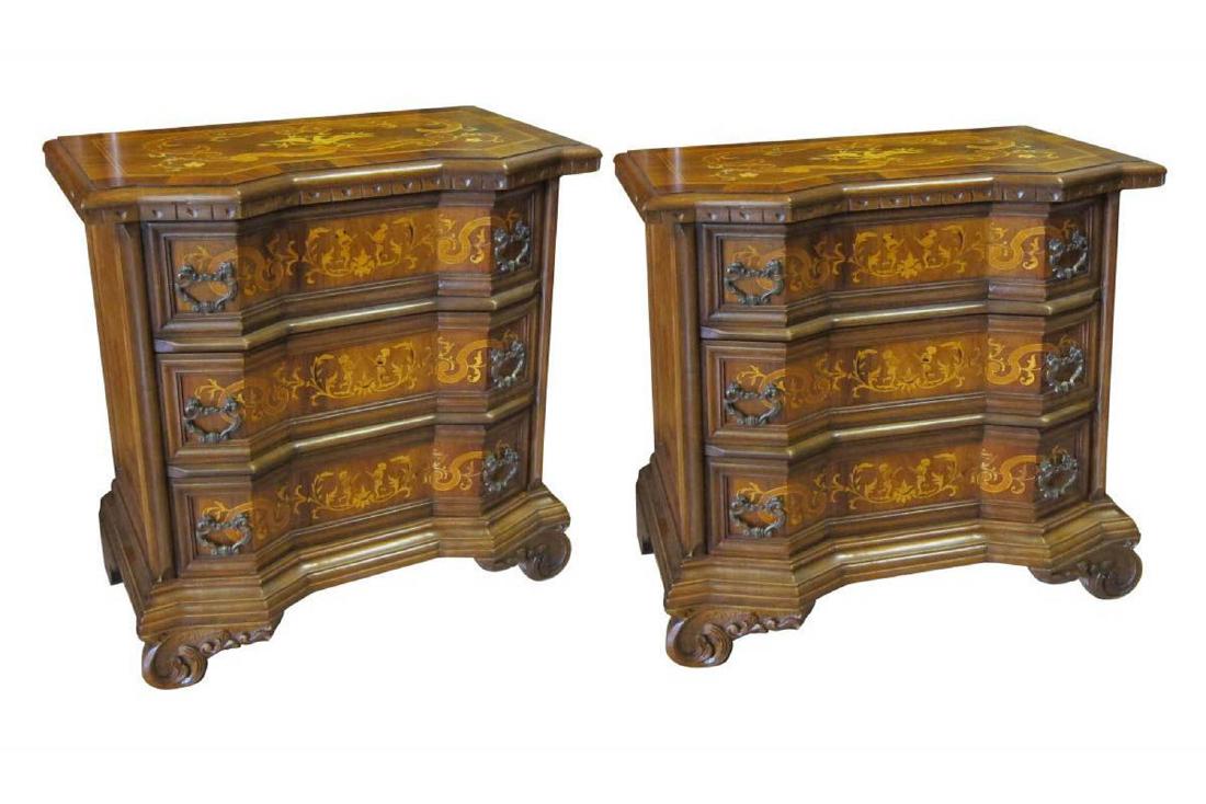 Pair Italian Side Tables (1 of 1)