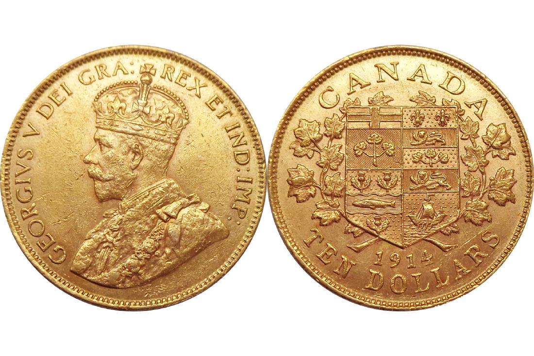 Canada 1914 $10 Gold (1 of 1)