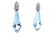 Blue topaz earrings