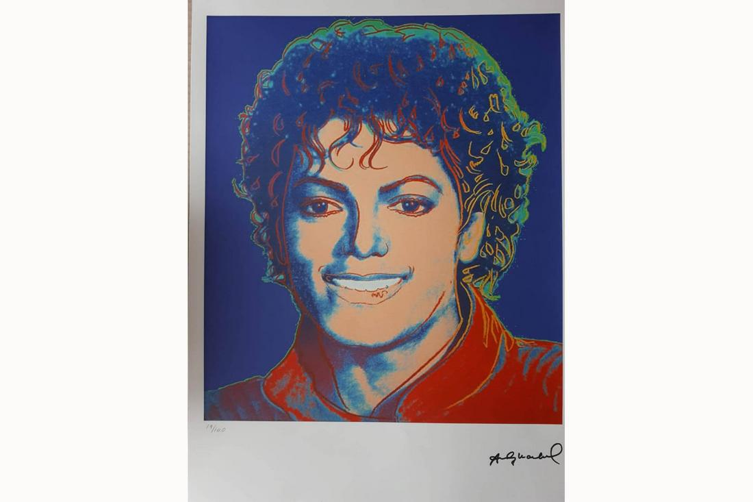 Andy Warhol - "Michael Jackson" (1 of 2)