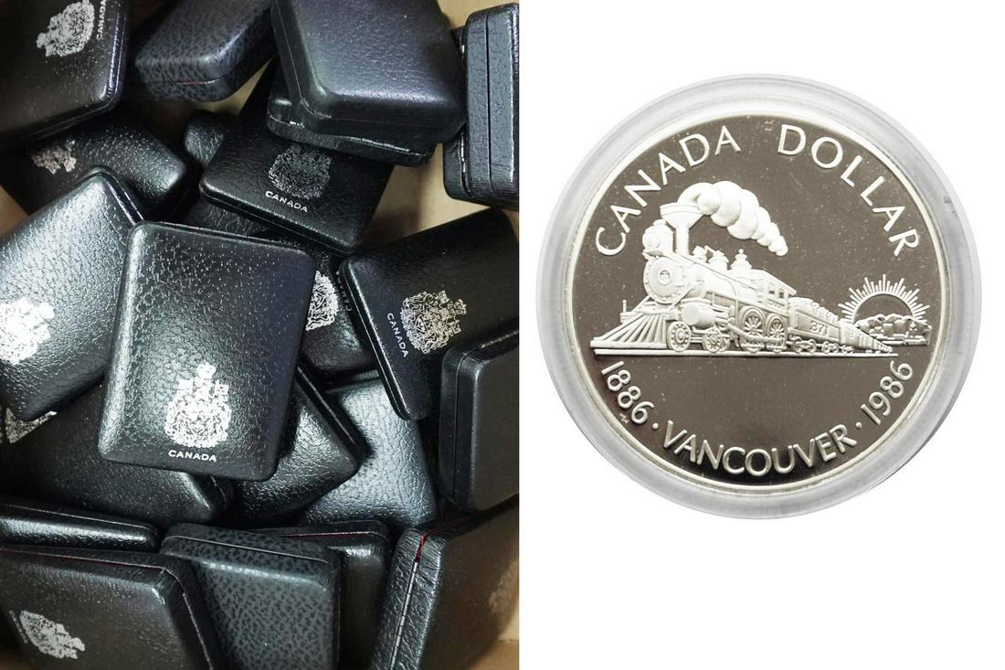 Canadian Silver dollars (1 of 1)