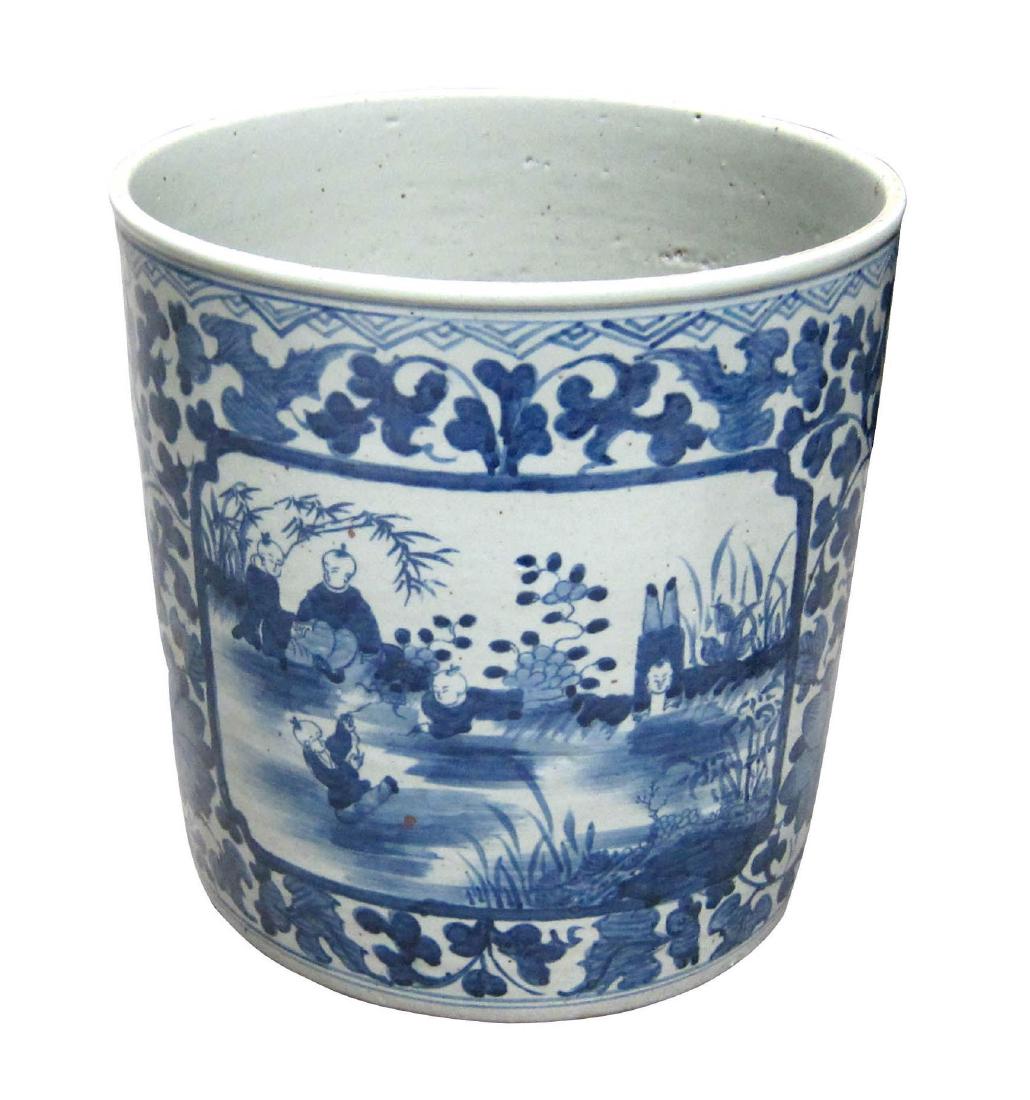 Antique Chinese porcelain jardinière (1 of 1)