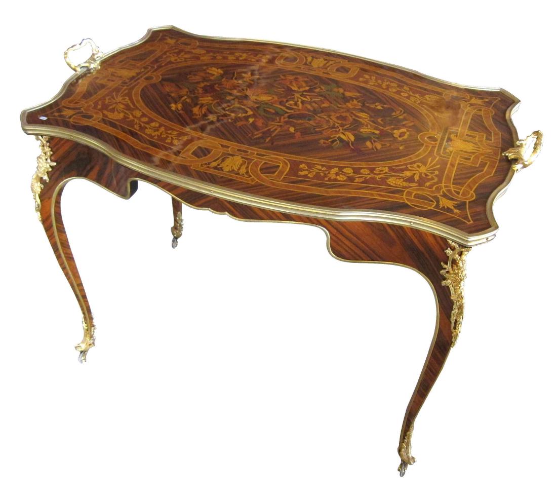 Louis XV-style serving table (1 of 3)