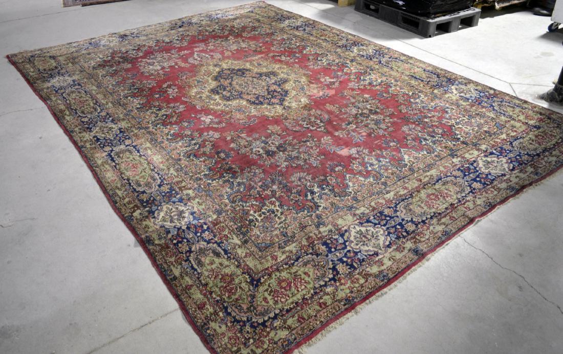 Persian Kerman rug (1 of 3)