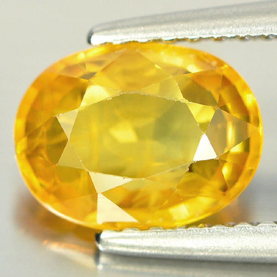 2.16 CT. OVAL SHAPE NATURAL YELLOW SAPPHIRE (1 of 3)
