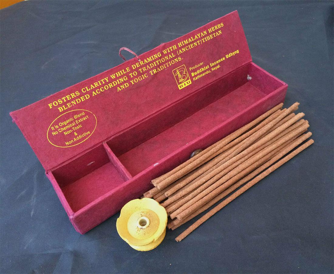 Himalayan Naturals Dream,Energy,Passion Incense Sticks: These incense are beautifully hand packed in lokta paper box. It also contain 1 incense holder in each box. These incense are handmade with natural herbs from the Himalayan. Each Incense is approx. 14
