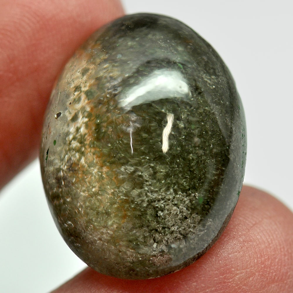 Moss Black White Quartz 30.20 Ct Oval Cab 24 x 17.8 Mm Natural Gemstone Unheated: Gemstone Natural Natural Quartz ProductID 805529330 Weight 30.20 CT. Size 24 x 17.8 x 11.1 Mm. Shape Oval Cabochon Color White Clarity Semi - Transparent Luster Good Origin Thailand Treatment Unheated