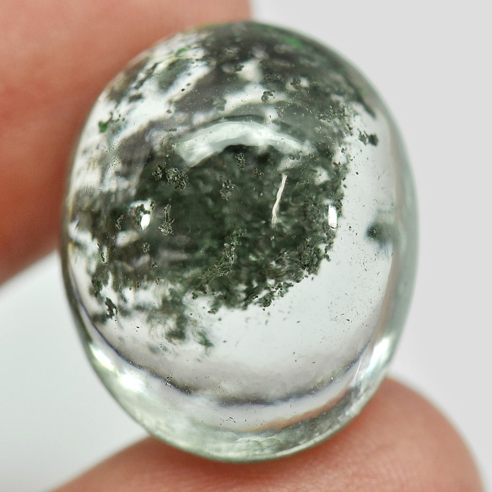 Black White Quartz 28.56 Ct. Oval Cabochon 21 x 17 Mm. Natural Gemstone Unheated: Gemstone Natural Natural Quartz ProductID 805529404 Weight 28.56 CT. Size 21 x 17 x 11.6 Mm. Shape Oval Cabochon Color White Clarity Semi - Transparent Luster Good Origin Thailand Treatment Unheated H