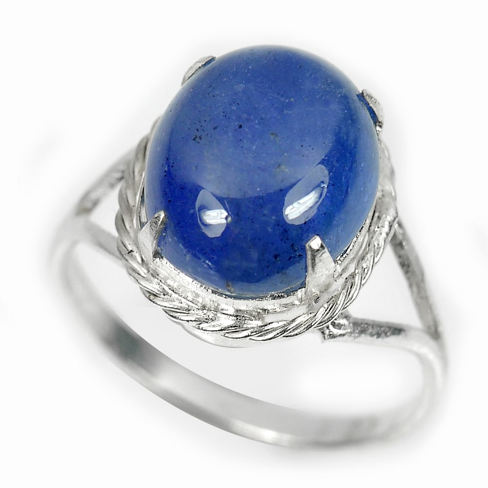 925 Sterling Silver Ring Jewelry Size 8 with Natural Gemstone Blue Tanzanite 4.38 G.: Product ID: 200108138 Product Name: Sterling Silver Ring Product Type: 925 Sterling Silver Fine Jewelry Jewelry Weight: 4.38 Grams. Ring Size: 8 Resizable(Fee) Gemstones Color: Blue Metal: Solid Silve