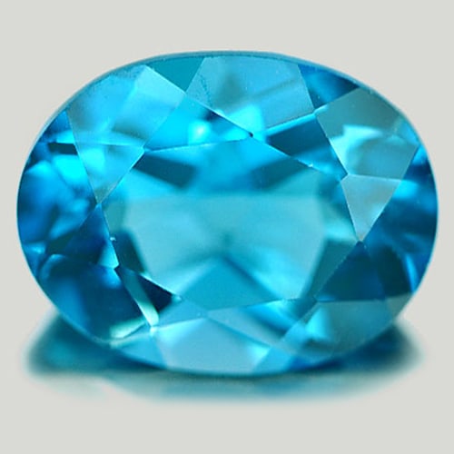 London Blue Topaz 2.28 Ct. VVS Oval Shape 9.2 x 7.1 x 4.8 Mm. Natural Gemstone From Brazil: Product ID: 807162106 / Product Name: Natural Blue Topaz / Weight: 2.28 CT. / Size: 9.2 x 7.1 x 4.8 MM. / Shape: Oval / Color: London Blue / Clarity:VVS / Luster: Good / Gems Origin: Brazil / Treatmen
