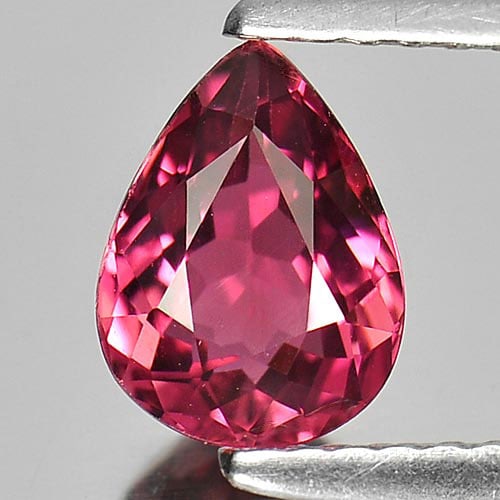Pink Tourmaline 1.03 Ct. VVS Pear Shape 7.7 x 5.8 Mm. Natural Unheated Gemstone From Nigeria (1 of 3)