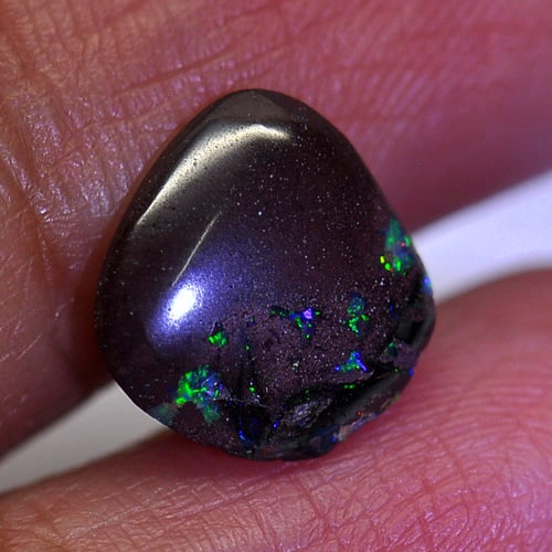 Multi Color Opal Boulder 2.03 Ct. Flashing Free Form Cabochon Natural Gemstone (1 of 3)