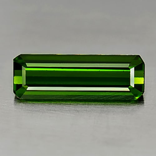 Green Tourmaline 1.45 Ct. Clean Octagon Shape 12 x 4.2 Mm. Gemstone Natural Unheated From Nigeria: Product ID: 807241570 / Product Name: Natural Tourmaline / Weight: 1.45 CT. / Size: 12 x 4.2 x 3 MM. / Shape: Octagon / Color: Green / Clarity:IF / Luster: Good / Gems Origin: Nigeria / Treatment: Unh