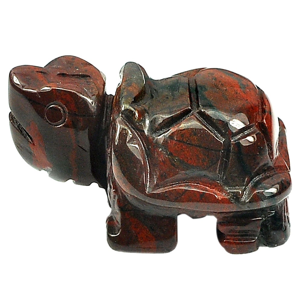 Red Jasper Agate 105.42 Ct. Turtle Carving Natural Gemstone Unheated From Madagascar (1 of 3)