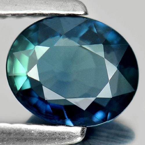 Certified Unheated Blue Sapphire 1.10 Ct. VVS Oval Shape 6.96 x 5.74 Mm. Natural Gemstone (1 of 3)
