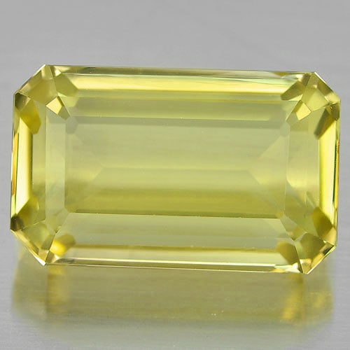 Yellow Lemon Quartz 19.16 Ct. Clean Octagon Shape 19.7 x 12 Mm. Natural Gemstone Unheated: Product ID: 805529013 Product Name: Natural Quartz Weight: 19.16 CT. Size: 19.7 x 12 x 9 MM. Shape: Octagon Color: Yellow Clarity:IF Luster: Very Good Gems Origin: Brazil Treatment: Unheated Crystal S