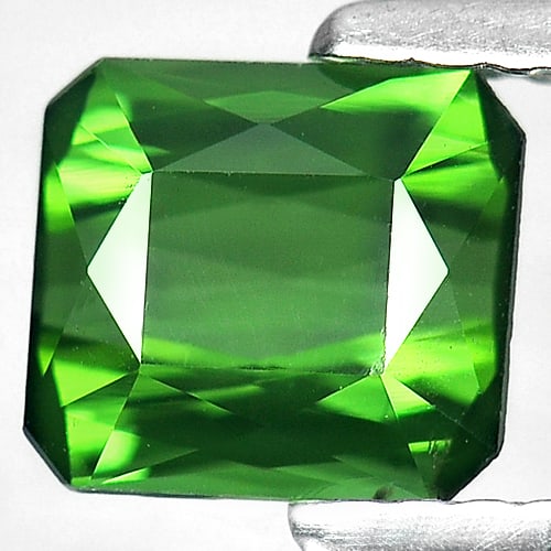 Green Tourmaline 1.02 Ct. Octagon Shape 6.3 x 5.7 Mm Natural Gemstone Unheated From Nigeria: Product ID: 807250150 Product Name: Natural Tourmaline Weight: 1.02 CT. Size: 6.3 x 5.7 x 3.3 MM. Shape: Octagon Color: Green Clarity:VSI Luster: Good Gems Origin: Nigeria Treatment: Unheated Crystal 