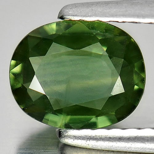 Green Sapphire 1.13 Ct. Oval Shape 7.5 x 6 Mm. Natural Gemstone From Thailand: Product ID: 806154527 Product Name: Natural Green Sapphire Weight: 1.13 CT. Size: 7.5 x 6 x 2.8 MM. Shape: Oval Color: Green Clarity:VSI Luster: Very Good Gems Origin: Thailand Treatment: Heated Cryst