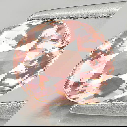 Pink Tourmaline 1.49 Ct. VVS Oval Shape 7.9 x 6.7 x 4.5 Mm. Natural Gemstone Unheated (1 of 3)