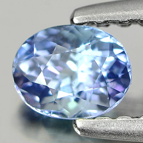 Violetish Blue Tanzanite 0.36 Ct. Oval Shape 4.8 x 3.8 Mm. Natural Gemstone From Tanzania: Product ID: 807008254 Product Name: Natural Tanzanite Weight: 0.36 CT. Size: 4.8 x 3.8 x 3.1 MM. Shape: Oval Color: Violetish Blue Clarity:VVS Luster: Good Gems Origin: Tanzania Treatment: Heated Crys