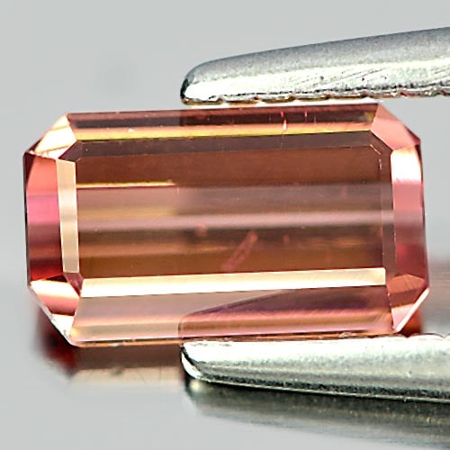 Pink Tourmaline 0.64 Ct. Octagon Shape 6.7 x 3.9 Mm. Natural Gemstone From Nigeria (1 of 3)