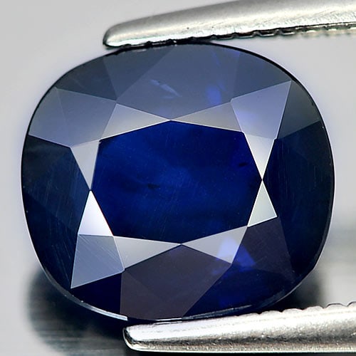 Blue Sapphire 2.74 Ct. Oval Shape 8.8 x 7.9 Mm. Natural Gemstone From Thailand (1 of 3)