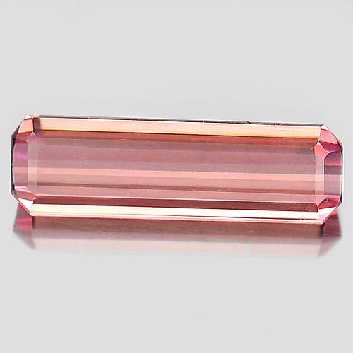 Pink Tourmaline 0.74 Ct. Clean Octagon Shape 10.2 x 3 Mm. Natural Gemstone Unheated From Nigeria (1 of 3)