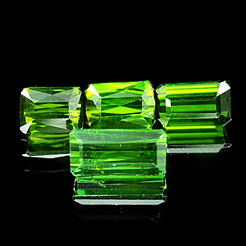 Green Tourmaline 2.68 Ct. 4 Pcs. Octagon Shape 8 x 3.9 Mm. Natural Gemstones Unheated From Nigeria: Product ID: 807233435 Product Name: Natural Tourmaline Weight: 2.68 CT. Size: 8 x 3.9 x 3.1 MM. Shape: Octagon Color: Green Clarity:VSI Luster: Good Gems Origin: Nigeria Treatment: Unheated Crystal St