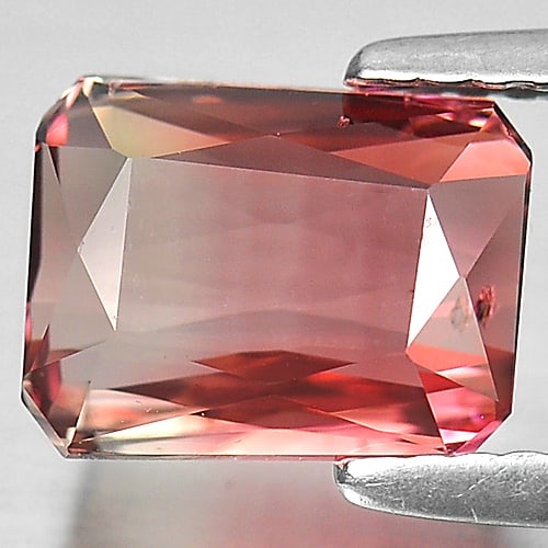 Bi Color Tourmaline 2.62 Ct. Octagon Shape 8.7 x 6.9 Mm. Natural Unheated Gemstone From Nigeria: Product ID: 807221548 Product Name: Natural Tourmaline Weight: 2.62 CT. Size: 8.7 x 6.9 x 4.5 MM. Shape: Octagon Color: Bi Color Clarity:VSI Luster: Good Gems Origin: Nigeria Treatment: Unheated Cryst